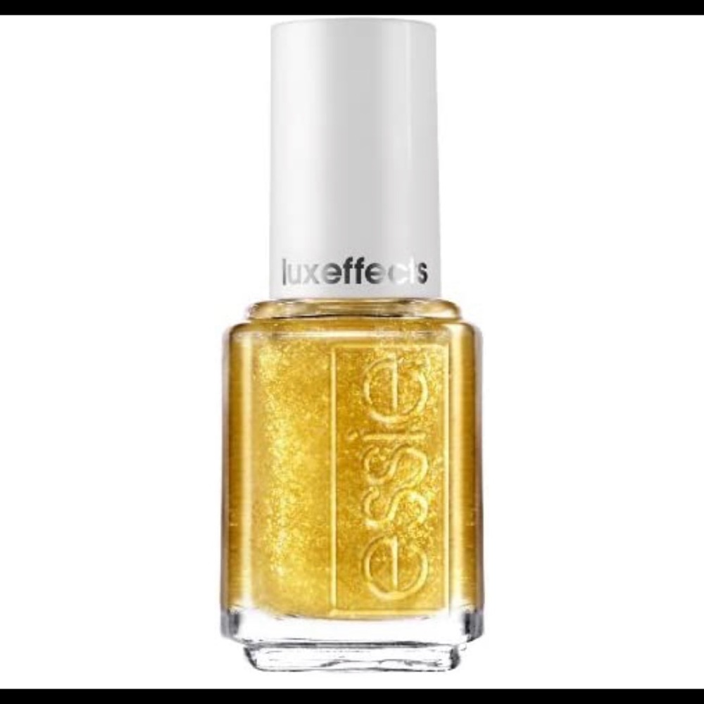 Essie Luxeffects Collection Nail Polish Lacquer #950 As Gold As It Gets, Glitter
